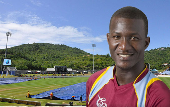 மேற்க்.தீவுகள் அணித்தலைவர் சமி’யின் பெயரில் சர்வதேச கிரிக்கெட் மைதானம்