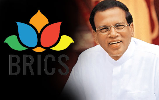 பிரிக்ஸ் மாநாட்டில் பங்கேற்பதற்காக ஜனாதிபதி இந்தியா விஜயம்.