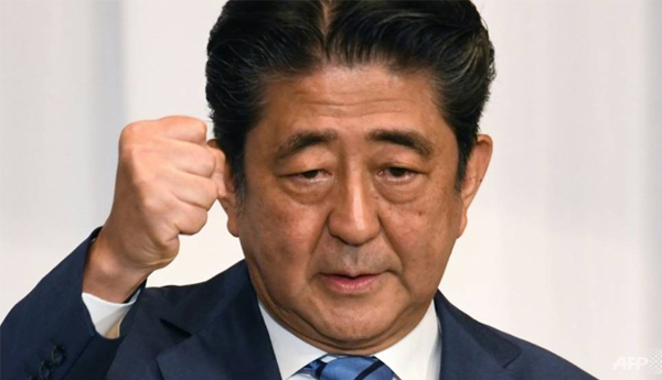 ஜப்பான் ஆளுங்கட்சி தலைவராக ஷின்சோ அபே மீண்டும் தேர்வு…