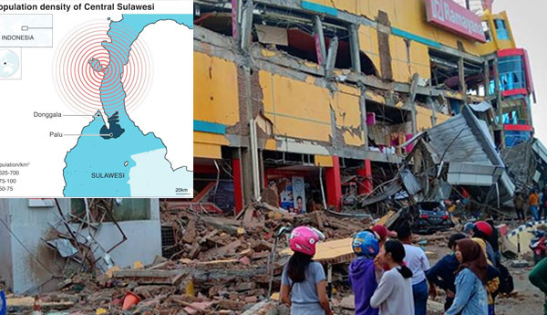 இந்தோனேஷியாவில் இயற்கை பேரழிவு – உயிரிழந்தோர் எண்ணிக்கை 832 ஆக உயர்வு…