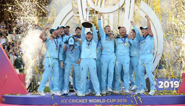 முதன் முறையாக உலக கிண்ணத்தை சுவீகரித்தது இங்கிலாந்து