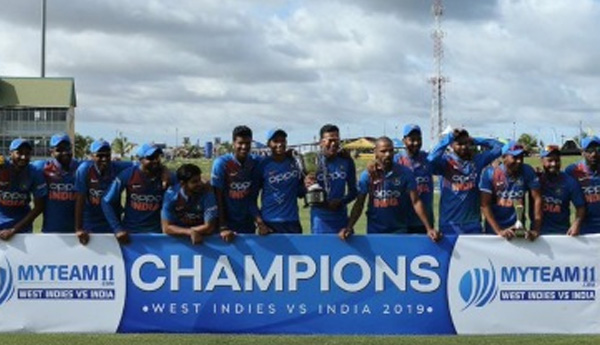 மேற்கிந்திய தீவுகள் அணிக்கு எதிரான போட்டியில் இந்தியா 07 விக்கெட்டுக்களால் வெற்றி