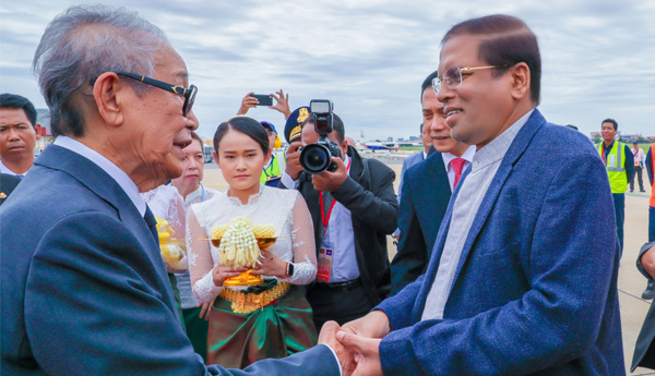 ஜனாதிபதி கம்போடியாவுக்கு விஜயம்