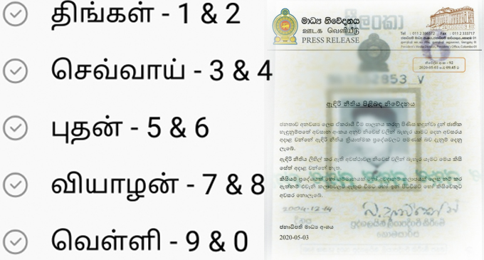 வெளியில் செல்லல் தொடர்பில் தற்போது வெளியான புதிய அறிவிப்பு வெளியில் செல்லல் தொடர்பில் தற்போது வெளியான புதிய அறிவிப்பு