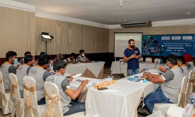இளம் சமாதான ஊடகவியலாளர்களுக்கான MediaCorps புலமைப்பரிசில் செயற்திட்டம்