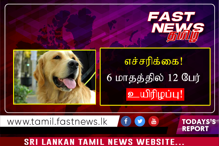 எச்சரிக்கை! 6 மாதத்தில் 12 பேர் உயிரிழப்பு!