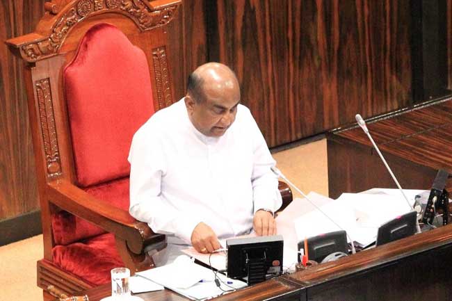 ஆளும்கட்சி, எதிர்க்கட்சி உறுப்பினர்களுக்கு சபாநாயகர் விசேட அறிவிப்பு..!