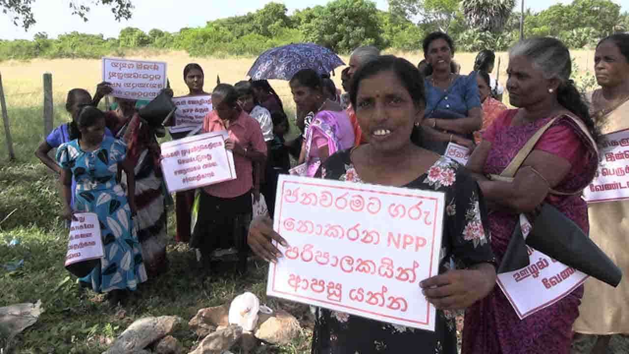 NPP க்கு எதிராக NPP ஆதரவாளர்கள் போராட்டம் NPP க்கு எதிராக NPP ஆதரவாளர்கள் போராட்டம்